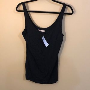 black hollister tank top